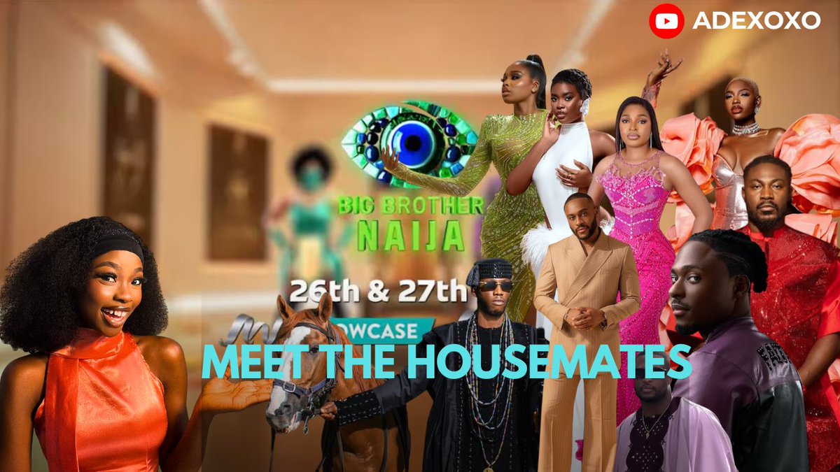 Adexoxo__'s tweet image. BBNaija is back and I’ve got all the fashion tea!
Meet the housemates and see who served looks and who flopped.
Watch now and don’t miss out!
youtu.be/MWOagk9KSPE?si…
Don’t forget to subscribe and tell me your best dressed  in the comments
#BigBrother #BBNaijaS10