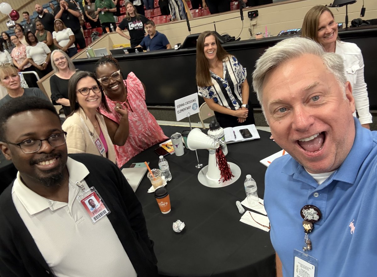 Erika Vershon, Ed.D. (@evershon) on Twitter photo Welcome, New Teachers and Staff to Sienna Crossing Elementary! 🐊
Today is the start of your journey to inspire, equip, and help students imagine their future possibilities in Fort Bend ISD! <a href="/SCES_Navigators/">Sienna Crossing</a> <a href="/FortBendISD/">Fort Bend ISD</a> <a href="/FortBendISDSupt/">Dr. Marc Smith</a> Welcome, New Teachers and Staff to Sienna Crossing Elementary! 🐊
Today is the start of your journey to inspire, equip, and help students imagine their future possibilities in Fort Bend ISD! <a href="/SCES_Navigators/">Sienna Crossing</a> <a href="/FortBendISD/">Fort Bend ISD</a> <a href="/FortBendISDSupt/">Dr. Marc Smith</a>