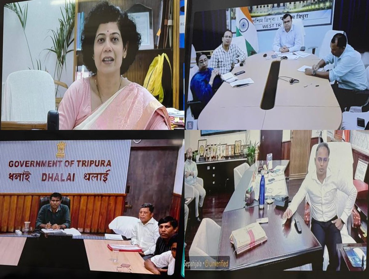 Central TB Division | #TBMuktBharat (@tbdivision) on Twitter photo Smt. Aradhana Patnaik, AS & MD, NHM reviewed #TBMuktBharat progress with DMs of Tripura on 28th July 2025. She stressed sustaining Ni-kshay Mitra support for each TB patient & scaling up screening among vulnerable population. <a href="/NtepTripura/">NTEP Tripura</a> Smt. Aradhana Patnaik, AS & MD, NHM reviewed #TBMuktBharat progress with DMs of Tripura on 28th July 2025. She stressed sustaining Ni-kshay Mitra support for each TB patient & scaling up screening among vulnerable population. <a href="/NtepTripura/">NTEP Tripura</a>