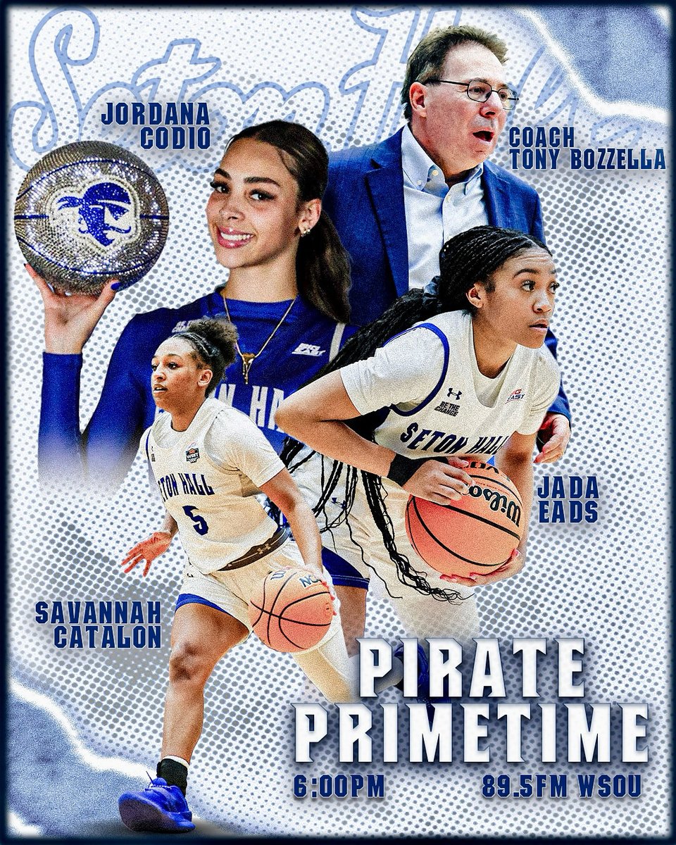 WSOU Sports (@wsousports) on Twitter photo Last night's Pirate Primetime with Coach Tony Bozzella, Savannah Catalon, Jada Eads, and Jordana Codio is out now! Tune in for insight, energy, and a season preview, hosted by Lauren Reese, Ryder Nuesell & Ryan Nelke.
π¨: <a href="/laurenreese328/">Lauren Reese</a>
open.spotify.com/episode/6yCgSs⦠Last night's Pirate Primetime with Coach Tony Bozzella, Savannah Catalon, Jada Eads, and Jordana Codio is out now! Tune in for insight, energy, and a season preview, hosted by Lauren Reese, Ryder Nuesell & Ryan Nelke.
π¨: <a href="/laurenreese328/">Lauren Reese</a>
open.spotify.com/episode/6yCgSsβ¦