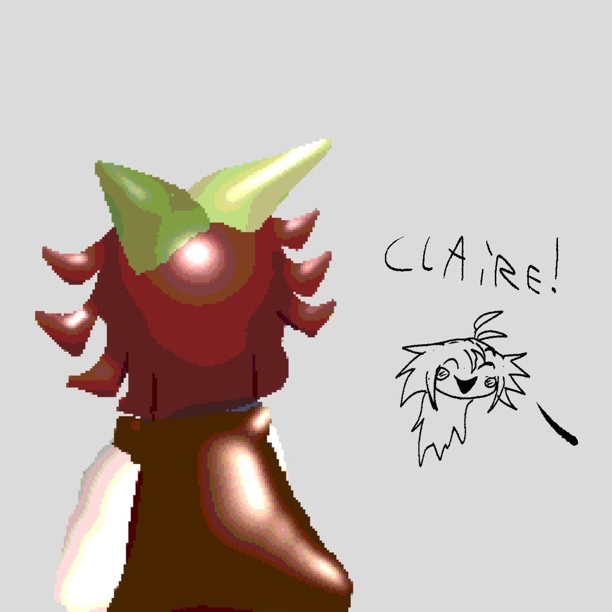 brownfox2010's tweet image. Aaand later on engel Lost his face entirely.
#fundamentalpapereducation
#fundamentalpapereducationoc
#fpeOC