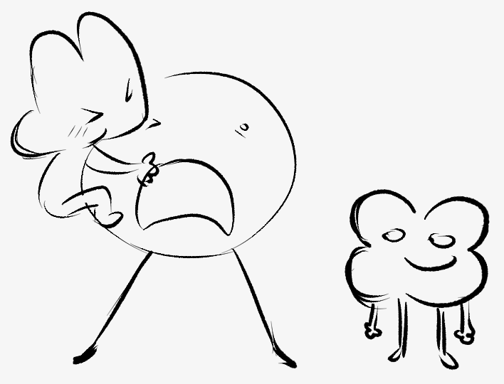 _BunnyBurrow_'s tweet image. I love doodling these freaks..... rubs hands evily #tpot #bfdi #fournut