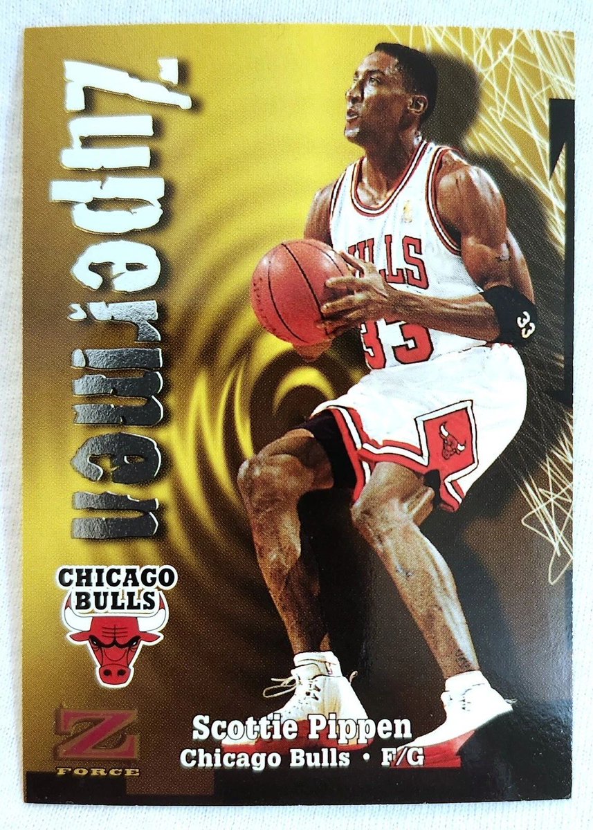 thriftx3's tweet image. 🔥 Just $1.55 + FREE shipping!
🛡️ 1998 Z Force Zuperman #191 Scottie Pippen — Bulls legend, bold 90s insert!
💥 Buy 1, Get 1 50% OFF — unlimited BOGO this weekend only! 🏀🔥
👉 Grab it now: ebay.com/itm/1874383750…
#thriftx3 #ScottiePippen #NBAcards #BOGO