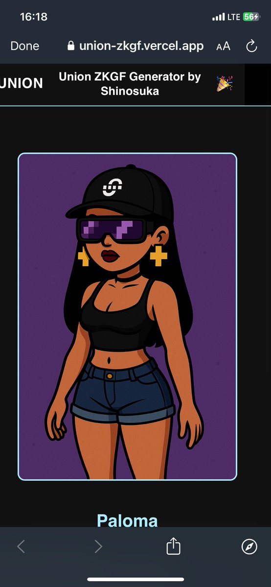 easycrypts's tweet image. Back online nice papers today (this is a lie no shill was nice 

Zkgm all meet my Zkgf animator her name is Paloma