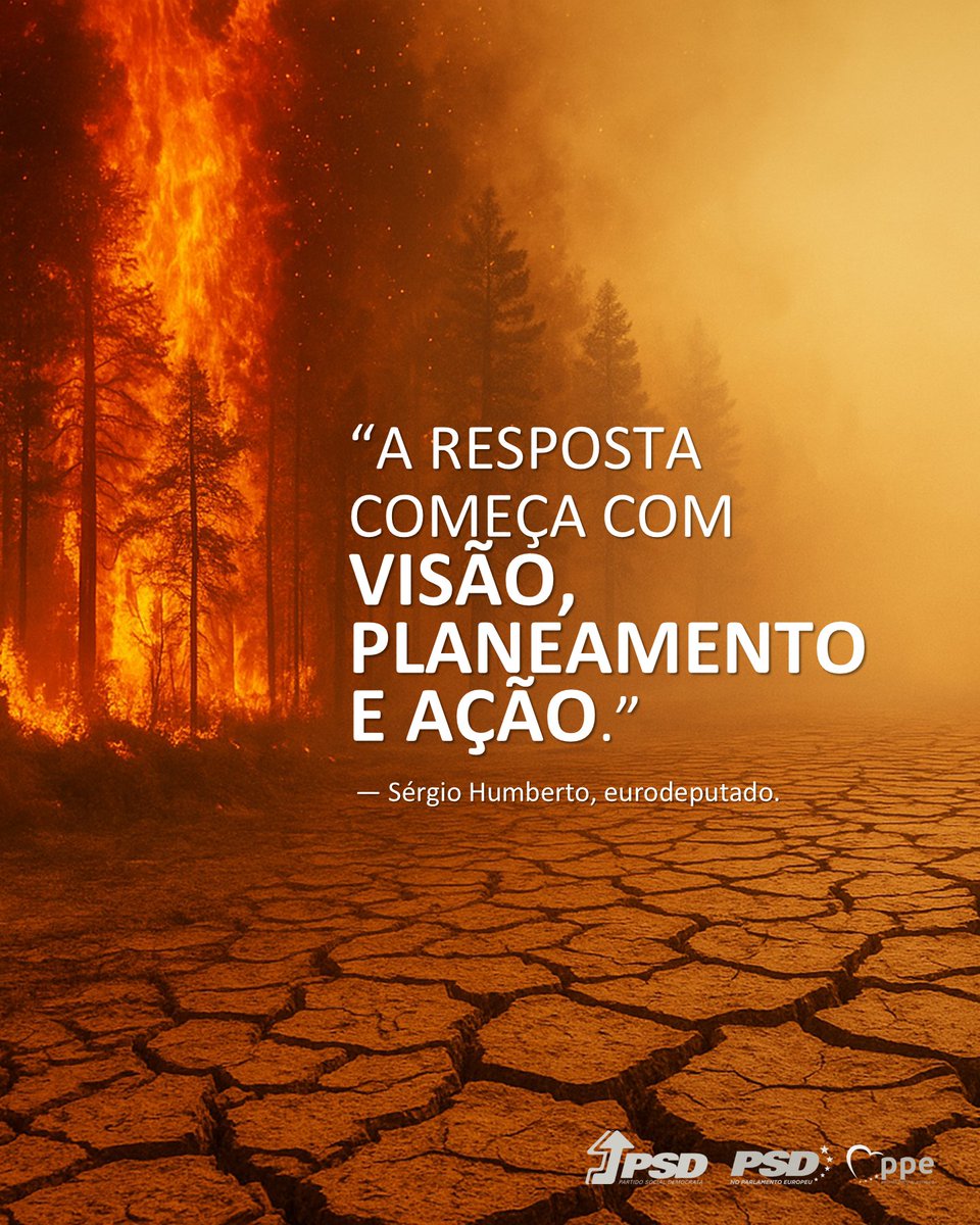 Sérgio Humberto (@sergiohumberto_) on Twitter photo Incêndios e secas: prevenir é melhor do que remediar.
No Parlamento Europeu, tenho defendido investimento estrutural na prevenção, no reforço da resiliência dos territórios e na cooperação entre Estados-Membros.
👉psdparlamentoeuropeu.pt/noticias/incen…
<a href="/ppdpsd/">PSD</a> <a href="/psdparleuropeu/">PSD no Parlamento Europeu</a> <a href="/EPPGroup/">EPP Group</a> Incêndios e secas: prevenir é melhor do que remediar.
No Parlamento Europeu, tenho defendido investimento estrutural na prevenção, no reforço da resiliência dos territórios e na cooperação entre Estados-Membros.
👉psdparlamentoeuropeu.pt/noticias/incen…
<a href="/ppdpsd/">PSD</a> <a href="/psdparleuropeu/">PSD no Parlamento Europeu</a> <a href="/EPPGroup/">EPP Group</a>