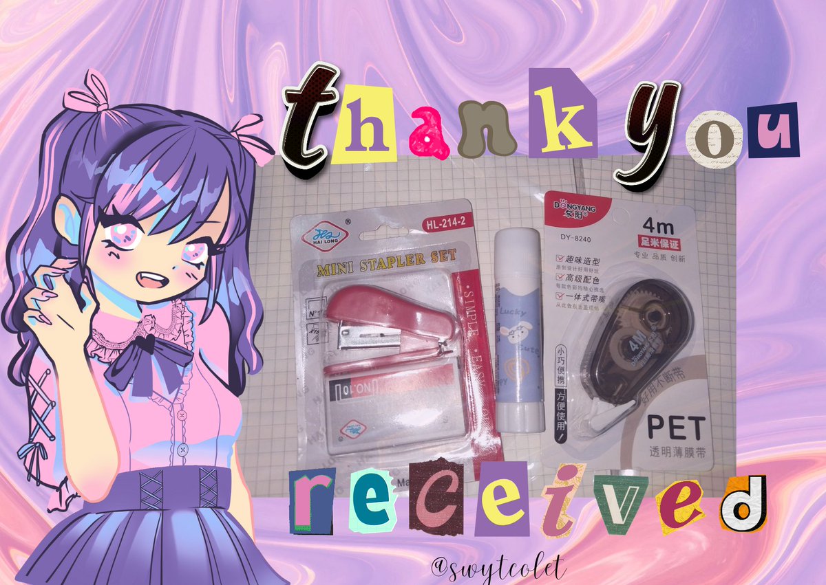 Hellooooo Bff!!! Dumating na inorder ko sa shopee. Thank you so much <a href="/haeunclaim/">haeun 🩷</a> for this school supplies. Nabawasan 'yung mga needs ko for school mwhehehe. More clients and blessings to comeee mwapz! 🩷😙

💌: #isangkimiproofs