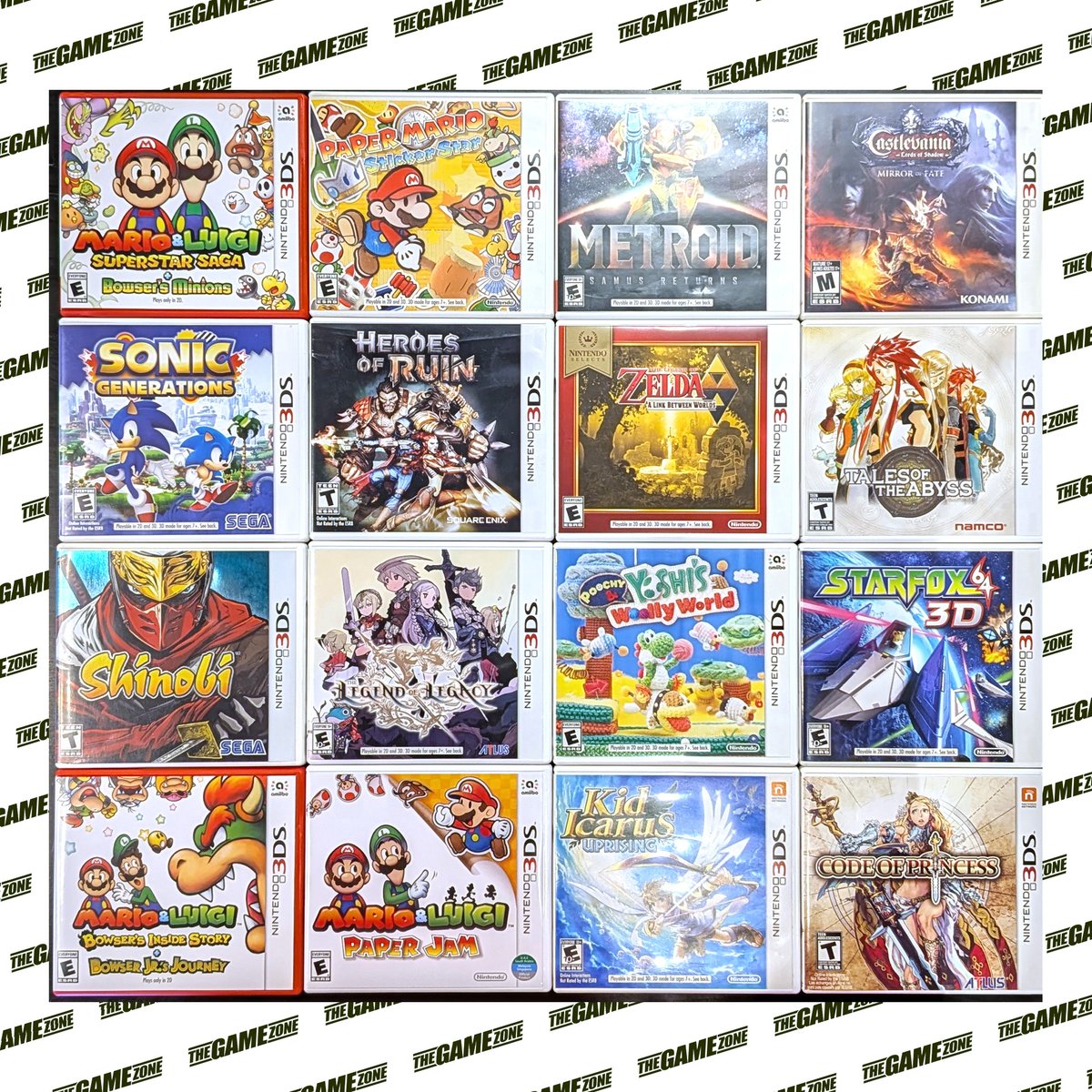 This Just in - nice lot of DS &amp; 3DS all-stars!!!

#Pokemon #MarioAndLuigi #Zelda #Metroid #Castlevania #FireEmblem #DragonQuest #KidIcarus #BravelyDefault #ProjectXZone #3DSGames #DSGames #Nintendo #TheGameZone #HillsdaleNJ