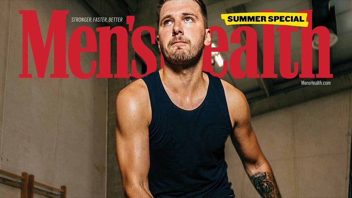 Luka Doncic on Cover of Men's Health! Taking Fitness Seriously Now? youtube.com/watch?v=t7Aect…