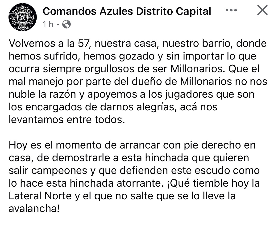 Millonarios De Colombia (@millosdcolombia) on Twitter photo 