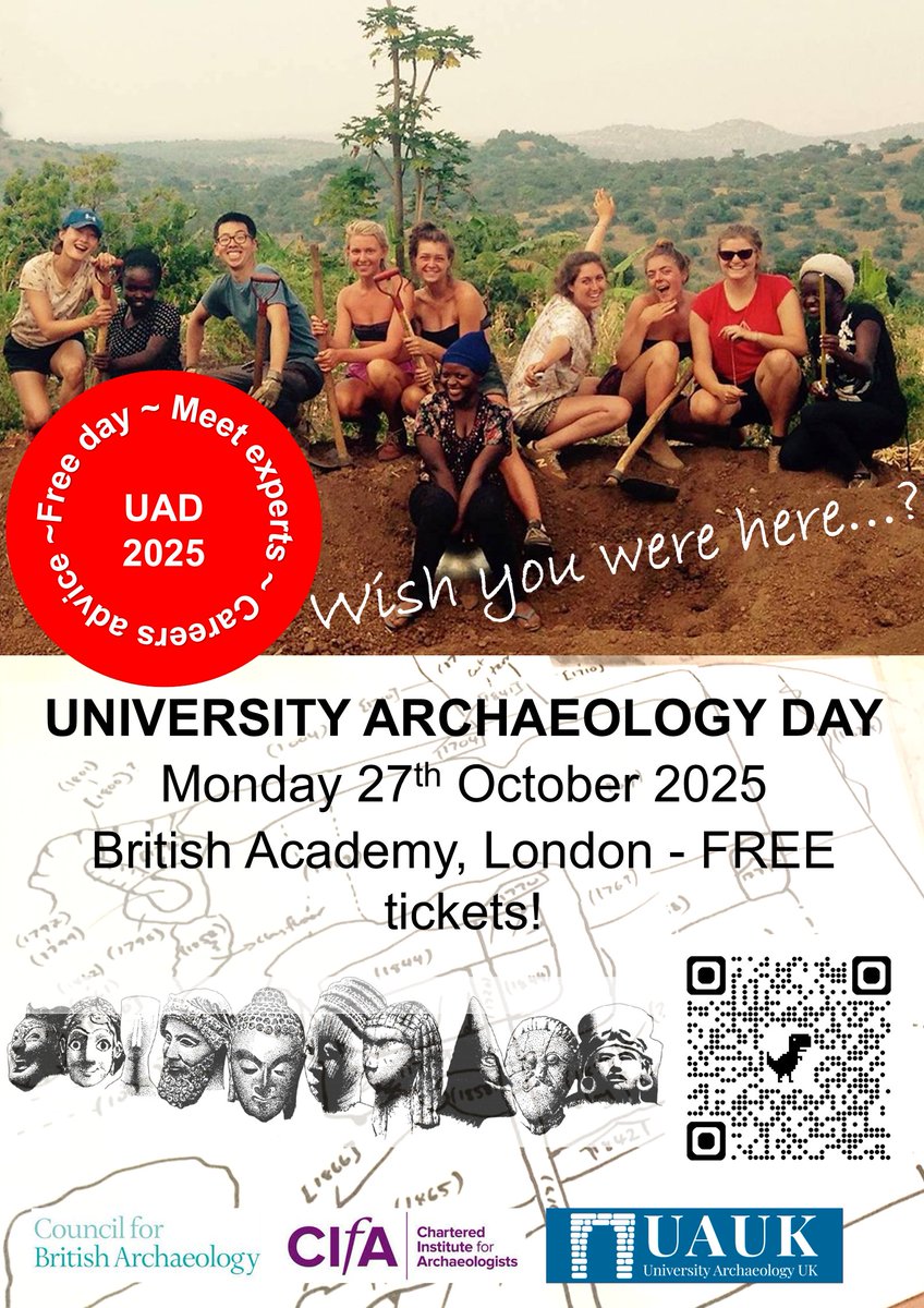 University Archaeology Day tweet media