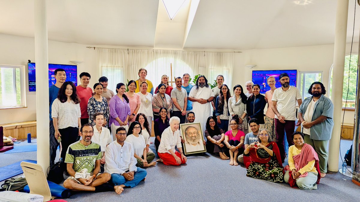 5 day SANYAM-1 program concluded at the <a href="/ArtofLiving/">The Art of Living</a> Ashram in Canada 🇨🇦