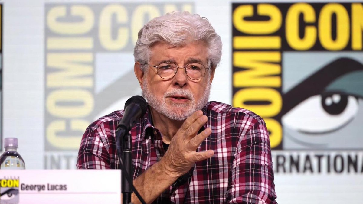 PlaneteStarWars's tweet image. Les annonces de George Lucas au San Diego Comic Con #psw #starwars. En savoir plus : plstrw.rs/yb9jw