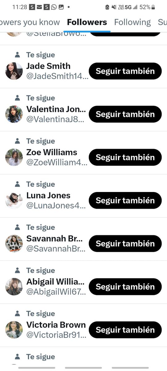 DuartianoUnido's tweet image. ⚠️ ALERTA PATRIÓTICA

Patriotas, hay bots infiltrados dándonos seguimiento.

Revise sus seguidores. Si ve estas cuentas sospechosas, están monitoreando a los que defendemos la patria.

¡Manténgase alerta y comparta! 🇩🇴🔥