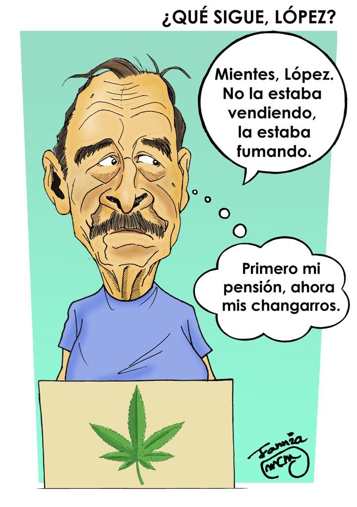 Recordando un cartón de la Maestra <a href="/FanniaCadena/">Fannia Cadena</a> que está más vigente que nunca!!!

Yo lo titularía LOS VUELOS SECRETOS DE <a href="/VicenteFoxQue/">Vicente Fox Quesada</a> !!!

#YaCállateChachalaca