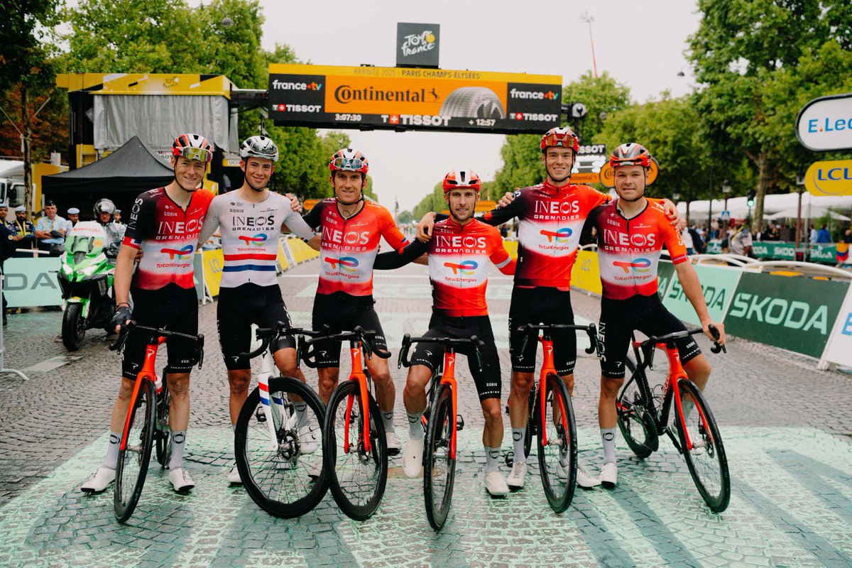 A huge thank you to my teammates who've been there with me along the way, every single staff member who's been on the journey, and to you all for following along.