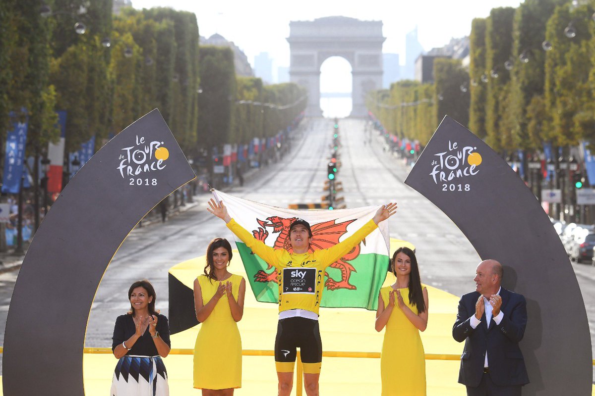 GeraintThomas86's tweet image. Winning it in 2018 changed my life and I’ll never be able to quite believe I did that.

But honestly, just riding the Tour is the biggest pleasure of all. 

Experiencing the race, the country, the people, the fans, it's something I'll never ever forget or take for granted.