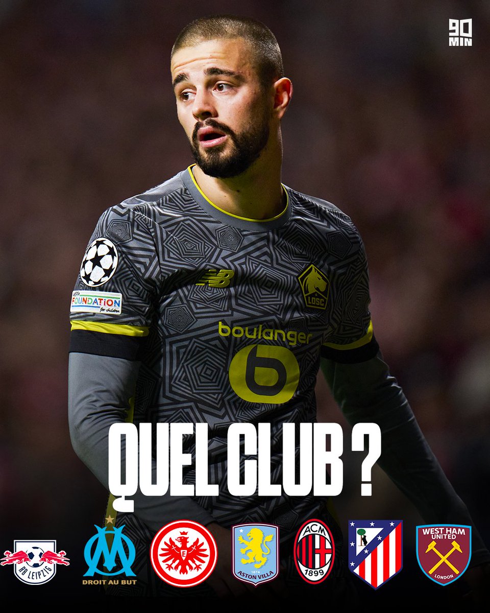 Après Lucas Chevalier, Edon Zhegrova est sur le départ au LOSC... Mais quel club lui correspondrait le mieux selon vous ?? 🧐