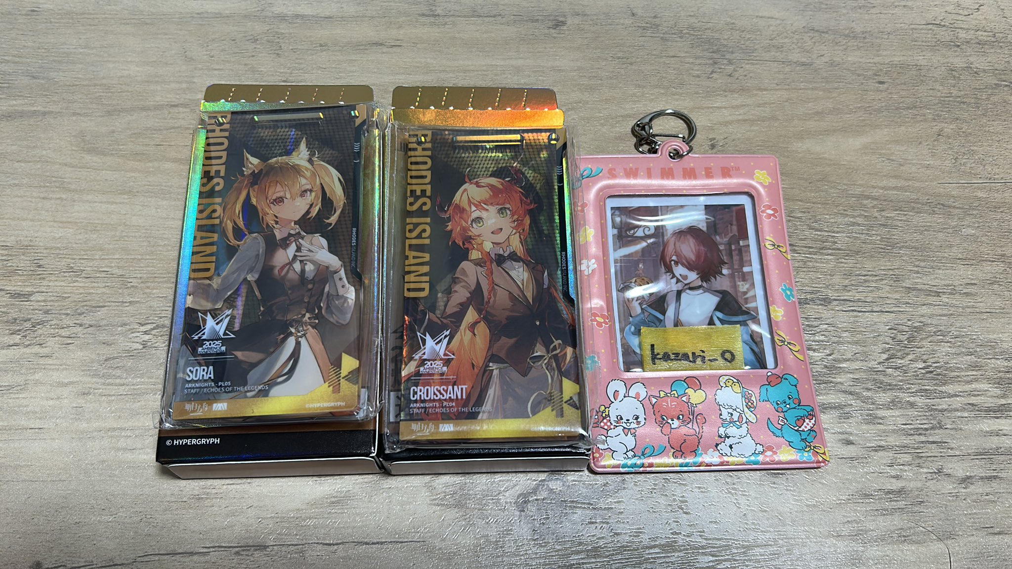 アークナイツ通行認証テキサス+エクシア+モスティマ+クロワッサン+ソラまとめ売り 飾。 on X: