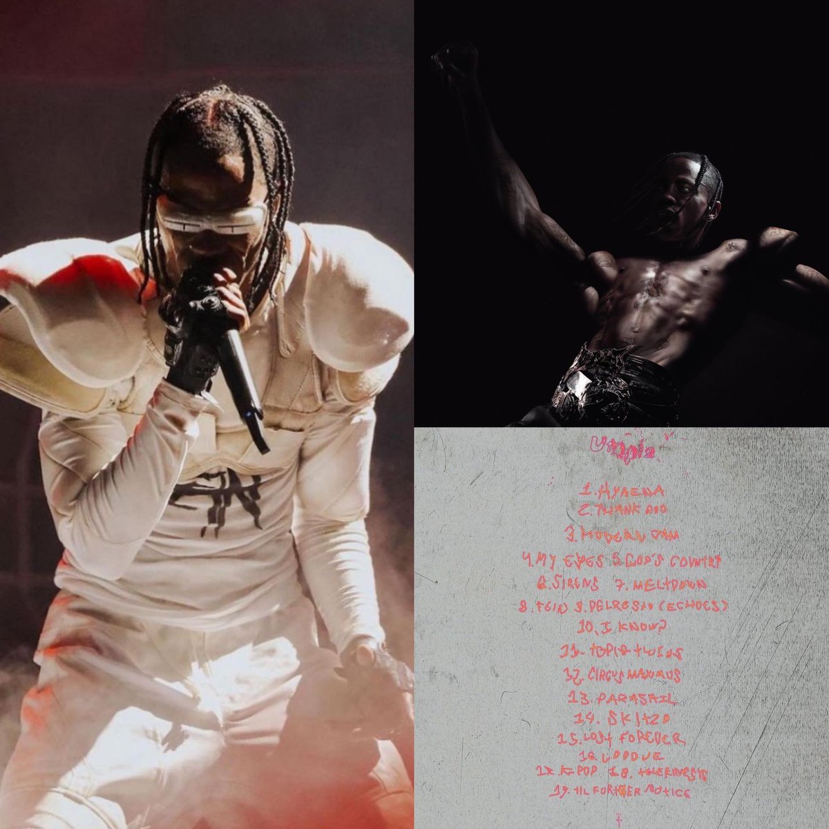 2 years ago today, Travis Scott dropped his album "UTOPIA"