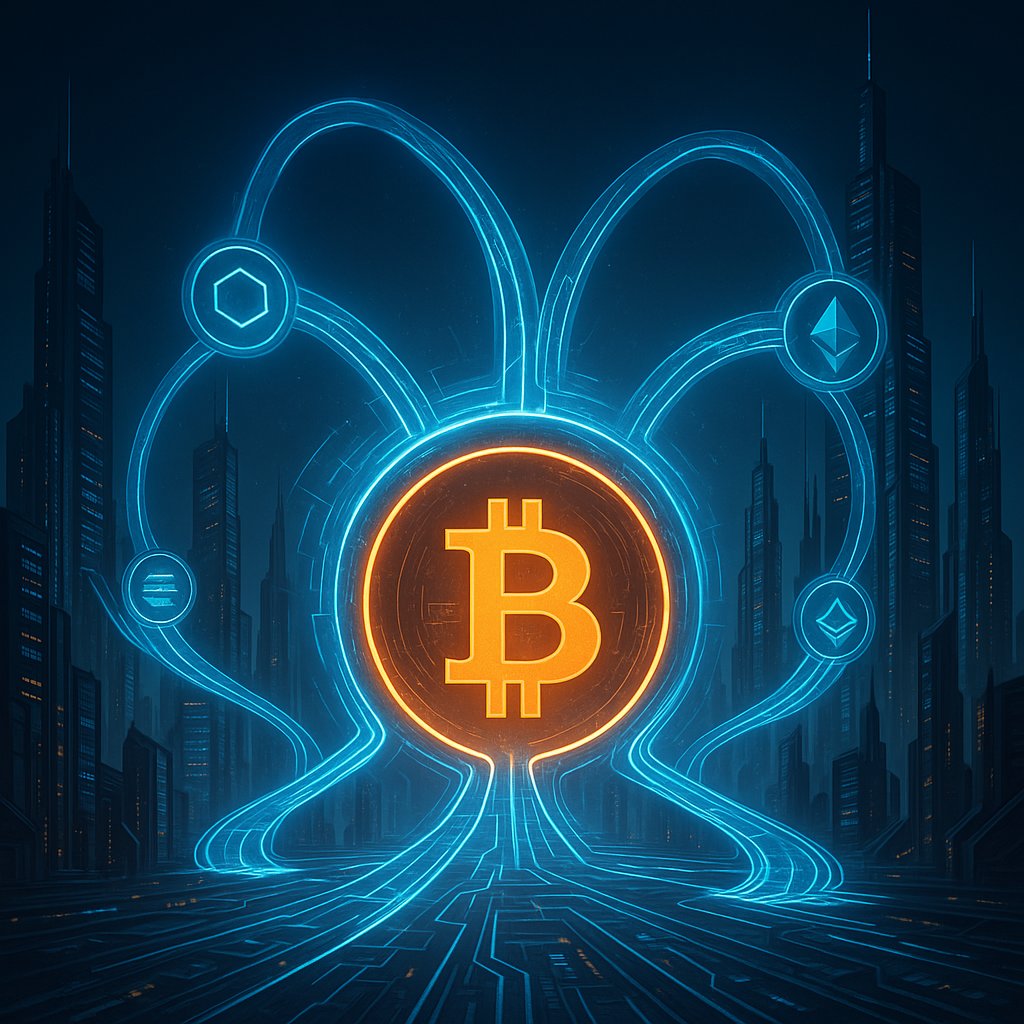 Richforever019's tweet image. ✅ Day 4

Portal isn’t just another crypto project.
It’s Bitcoin’s trustless gateway to all chains.
#SoundMoney #TrustlessTech

Image Idea:
A futuristic city with Bitcoin at the center and Portal pathways to other chains.