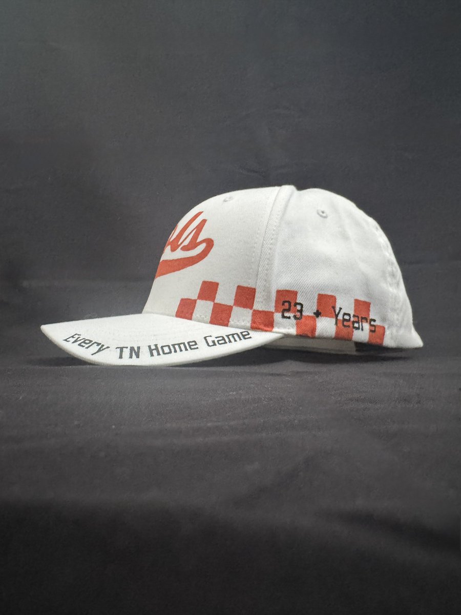 RaisingCustoms's tweet image. One of my recent custom creations! Check this hat out! That’s a lot of home games and memories in Neyland! #GBO #VFL