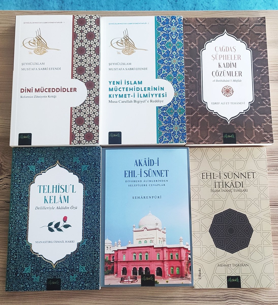 Mehmet YALÇIN (@mehmetyalcinhc) on Twitter photo Kıymetli kitaplar için Misvak Kitap'a <a href="/misvakkitap/">Misvak Kitap</a> ve Ömer Faruk Mesci <a href="/mermesci/">ömer faruk mesci</a> Bey'e teşekkür ediyorum.
Allâh Teâlâ ümmet için istifâdeli çalışmalarda kolaylıklar ihsân etsin. Kıymetli kitaplar için Misvak Kitap'a <a href="/misvakkitap/">Misvak Kitap</a> ve Ömer Faruk Mesci <a href="/mermesci/">ömer faruk mesci</a> Bey'e teşekkür ediyorum.
Allâh Teâlâ ümmet için istifâdeli çalışmalarda kolaylıklar ihsân etsin.