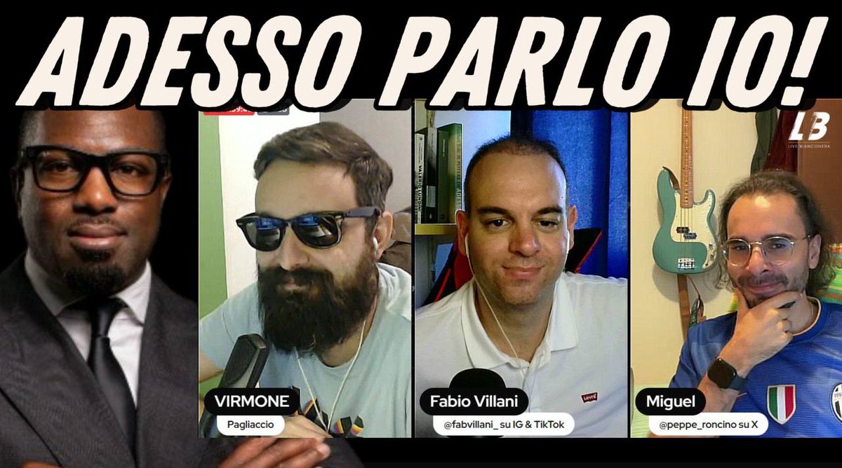 LiveBianconera (@livebianconera_) on Twitter photo È arrabbiato Weah
È arrabbiato Weah
e Comolli...(continuate voi!)
Trovate il caffè di LB di oggi con <a href="/FabioVillani_/">Fabio Villani</a> <a href="/VirmoneLB/">Virmone</a> e <a href="/peppe_roncino/">Il Re dei Ratti</a> anche su Youtube
youtu.be/yp03O7gvQfU È arrabbiato Weah
È arrabbiato Weah
e Comolli...(continuate voi!)
Trovate il caffè di LB di oggi con <a href="/FabioVillani_/">Fabio Villani</a> <a href="/VirmoneLB/">Virmone</a> e <a href="/peppe_roncino/">Il Re dei Ratti</a> anche su Youtube
youtu.be/yp03O7gvQfU