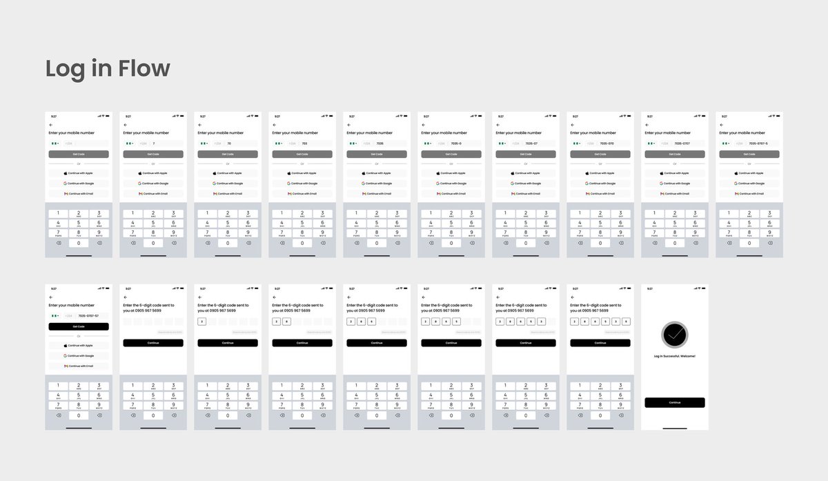 olatheuiuxguy's tweet image. Day 20 Still showing up.
Even though I haven’t gotten any real offers yet, I’m not backing down.
Today I designed a smooth login flow for Genks, a ride-hailing app that values speed and simplicity.

#DesignDaily #OpenToWork #Day20 #UIUX #LoginFlow #fypシ #trending #UIUXDesigner