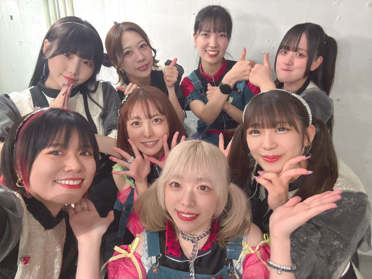 My Best Friendさんすぐ会えた🫶
別楽屋だったのに会いに来てくれて嬉しかったです🥹2回でかなり打ち解けた気がする！！！！これからも仲良くしてください🥳