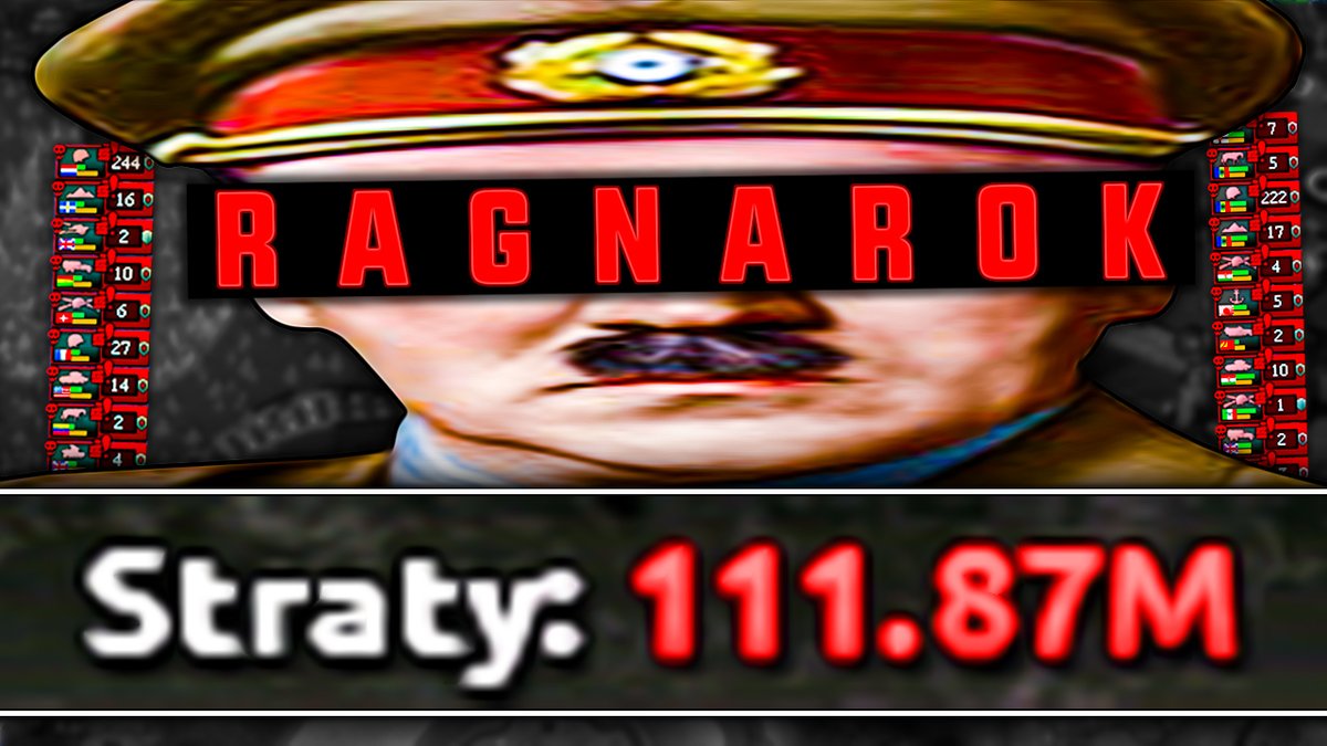 kalach444's tweet image. RAGNAROK MNIE ZNISZCZYŁ, ALE JA ZNISZCZYŁEM ŚWIAT - HEARTS OF IRON 4
youtu.be/jVs4bTzW9Nk