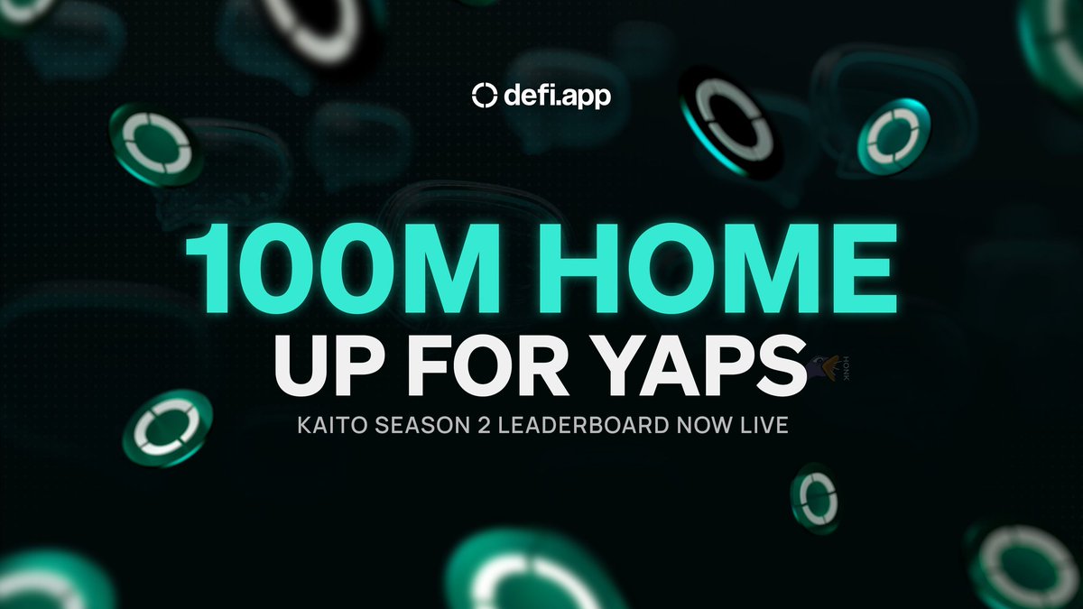 Dar99551's tweet image. Season 2 of @defidotapp is currently live and I will definitely be showing up.
They are dropping 100M $HOME for a 60 day Kaito campaign.
Which is 1% of $HOME total supply...... valued at $3.4 million.
Which is a lot for a 60 day campaign.
From July 28 - September 26
Not sure…