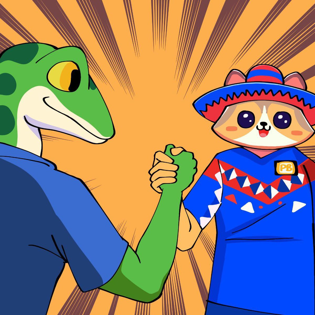 mranorld93's tweet photo. 🚨OFFICIAL PARTNERSHIP ANNOUNCEMENT❤️‍🔥

🎉We’re excited to announce a strategic partnership between $GEKO👍 and $PONCHO😺 

Two rapidly growing meme forces uniting to strengthen the Base ecosystem and redefine the standards of innovation and growth.
This partnership goes beyond collaboration. It represents a shared vision to build, scale, and lead the meme space on Base🔵

🔵 @ponchoBASE

💥Big things are ahead. This is just the beginning...Stay tuned.🚀

💬https://t.co/jsU0EhnmyJ