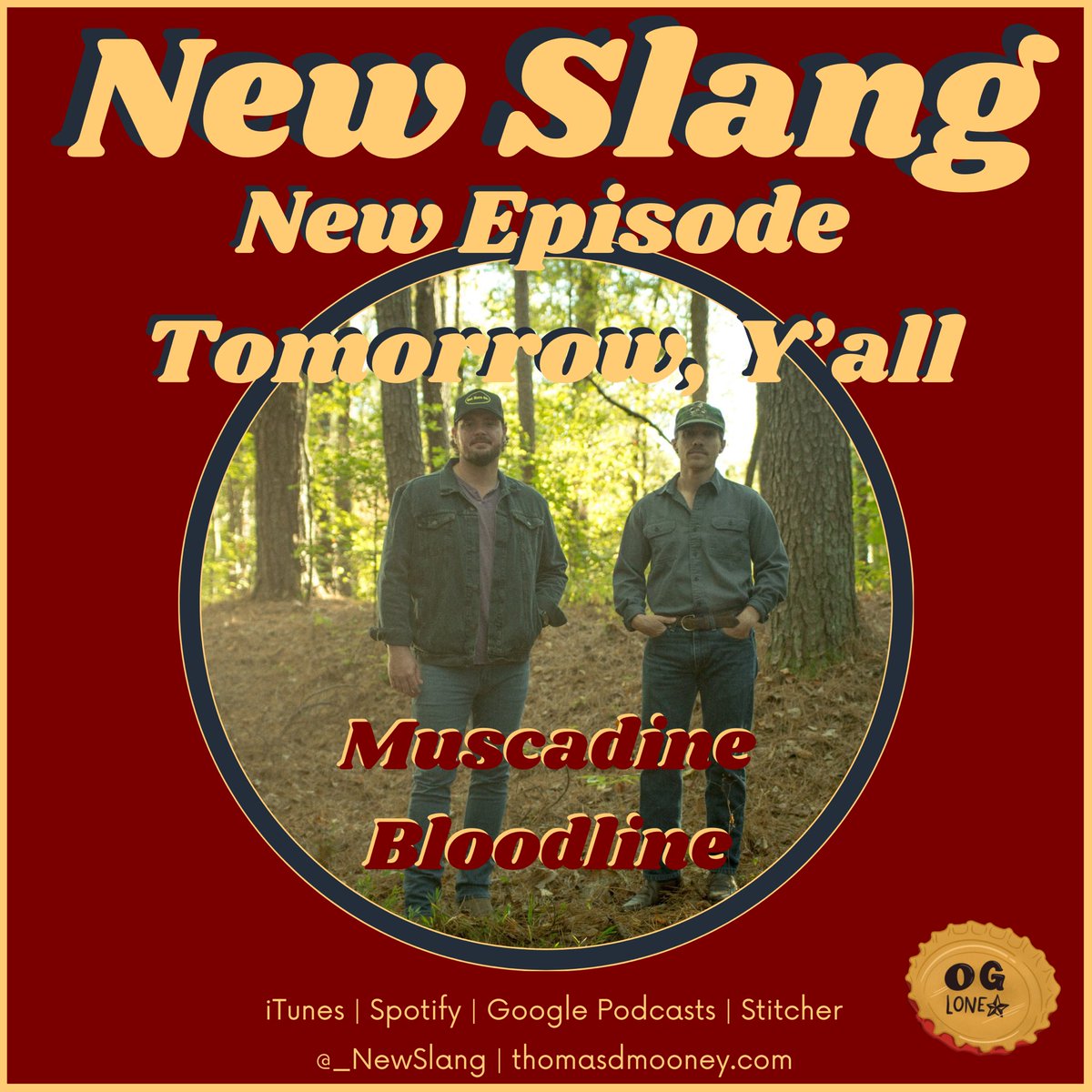 _NewSlang's tweet image. New episode of New Slang out tomorrow. It’s with one of my latest favorites, @MuscadineBLine.

newslang.buzzsprout.com