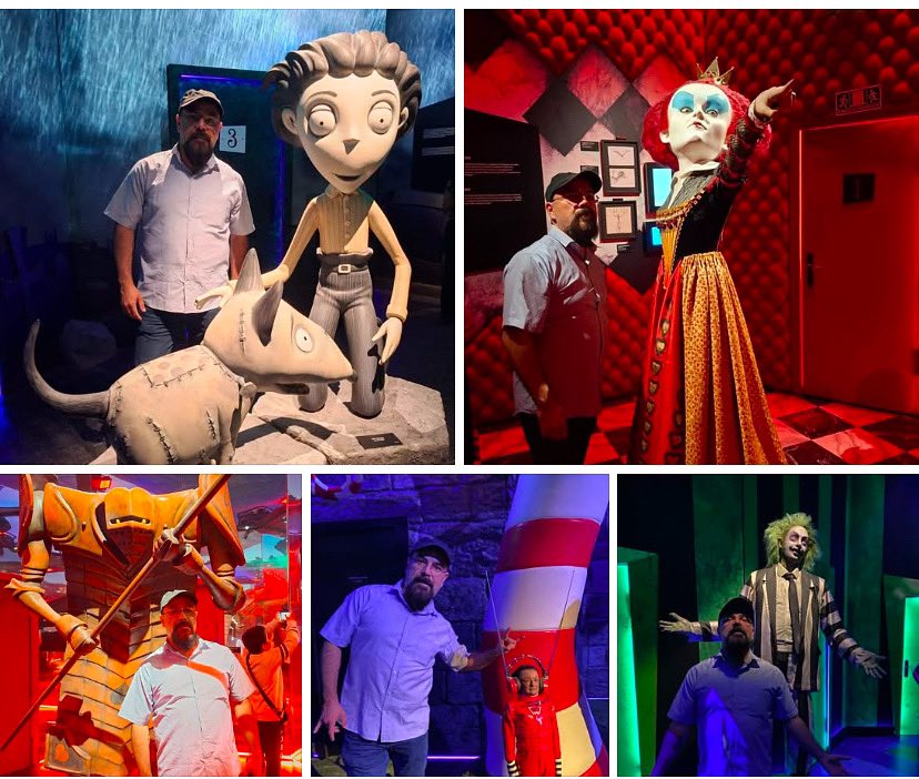 En El Laberinto de #TimBurton en el #LienzoCharro de #Contituyentes, #CDMX

#ellaberintodetimburton #timburtonmovies #timburtonart #timburtonlabyrinth