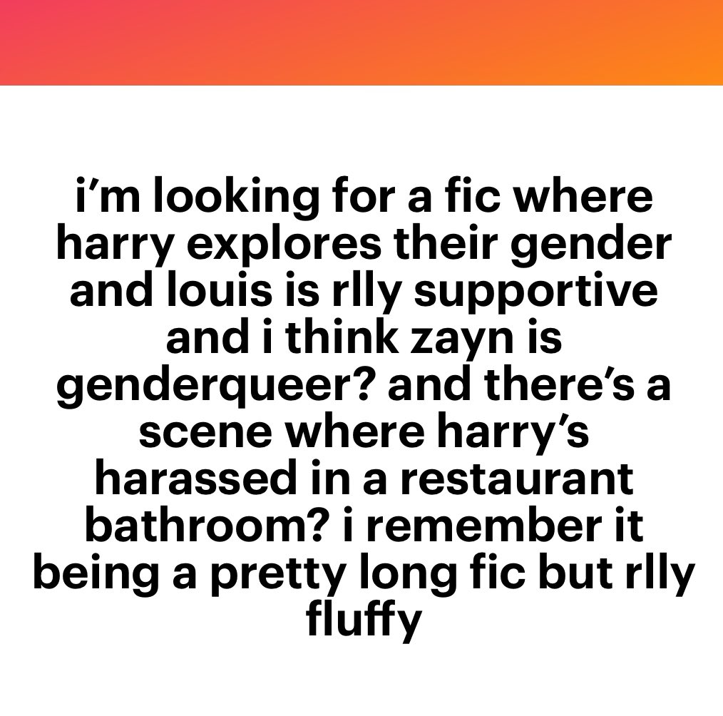 LarryFicSearch's tweet image. ⚠️FIC SEARCH