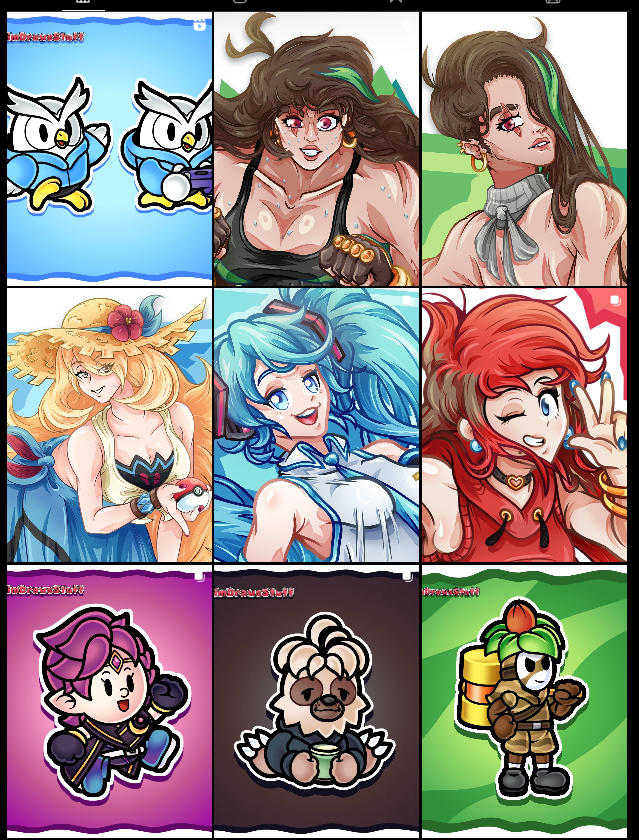 My recent posts have a small bit of contrast I think