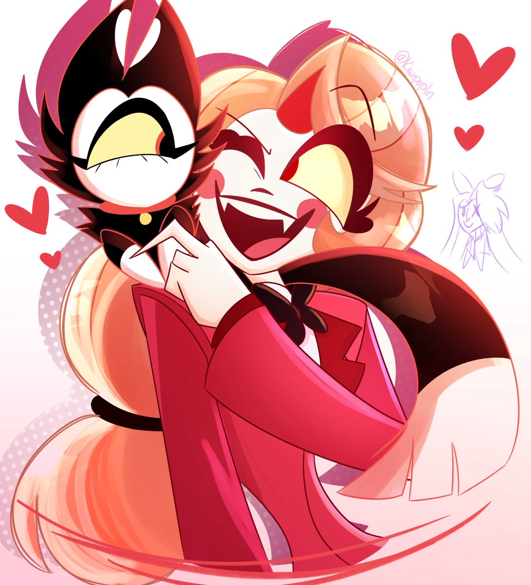 kiwipoplin's tweet image. Charchar and Keekee ❤️✨

#hazbinhotel #hazbinhotelcharlie
