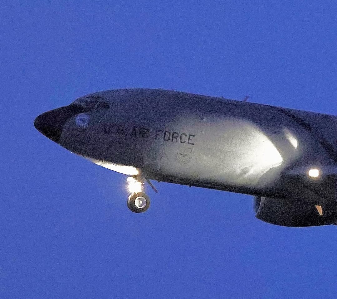 t5626a0719's tweet image. Aircraft/KC-135R night mission