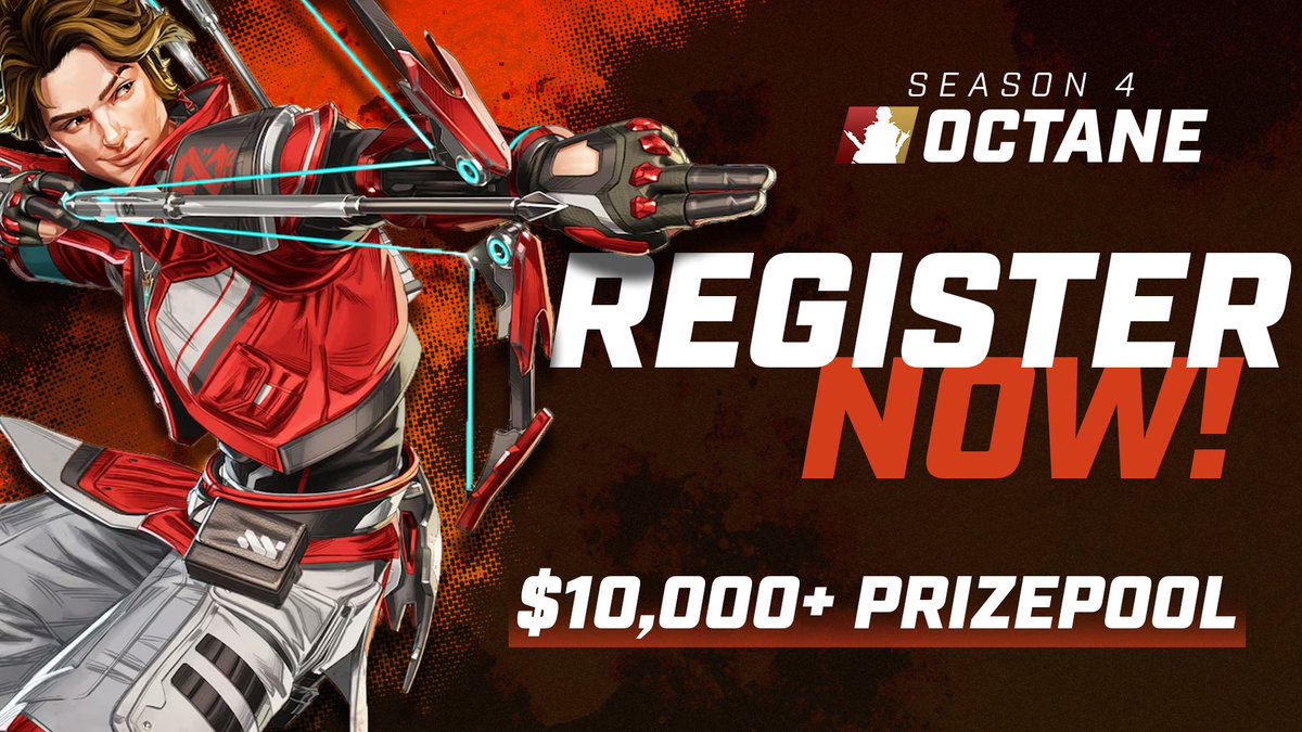 Octane Collegiate (@octanecollege) on Twitter photo ๐ฅ SEASON 4 IS HERE! ๐ฅ
Collegiate Apex Legends is BACK in full swing this year, with brand new format changes and $10,000 in prize pool!
Have what it takes to become the best? Join the collegiate community for a historic year; signups are LIVE NOW! ๐
<a href="/PlayApexEsports/">Apex Legends Esports</a> | <a href="/EA/">Electronic Arts</a> ๐ฅ SEASON 4 IS HERE! ๐ฅ
Collegiate Apex Legends is BACK in full swing this year, with brand new format changes and $10,000 in prize pool!
Have what it takes to become the best? Join the collegiate community for a historic year; signups are LIVE NOW! ๐
<a href="/PlayApexEsports/">Apex Legends Esports</a> | <a href="/EA/">Electronic Arts</a>