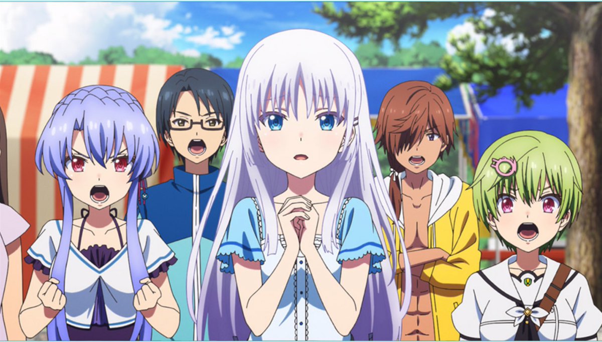 6d5k7y's tweet image. #サマポケアニメ
17話。しろは√完。可愛いすぎ。
羽依里としろは。今までで一番お似合いだった。なんとしても守るという思いとしろはの美麗さが溢れていた。所々物語の核心をつくような場面もあり次週はいよいよ謎が明らかに...?