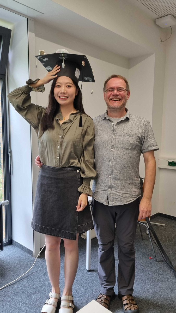 mrillig's tweet image. We have a new doctor!
Congratulations Huiying for defending her PhD - excellent job, very proud!