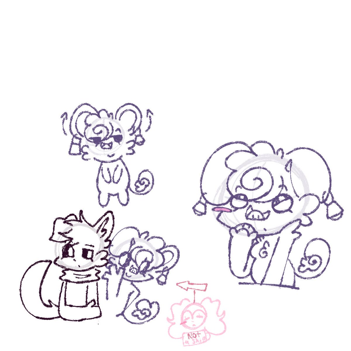sun1vii's tweet image. Doodles of them cause I like how someone called them a piglet when that's a mix of an elephant and a pig (get tricked)
And look brightapple and daynaps kids bond
#brightapple #daynap #smilingcritters #poppyplaytime