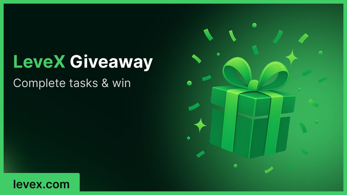 ✨ GIVEAWAY!✨
10 random winners will be selected.
Each winner will receive 10 USDT transferred to their LeveX account.

How to join 👇
💚 Follow us, like, retweet &amp; tag friends
💚 Follow x.com/harveylevex
💚 Follow us on instagram.com/levex/
💚 Create a LeveX account