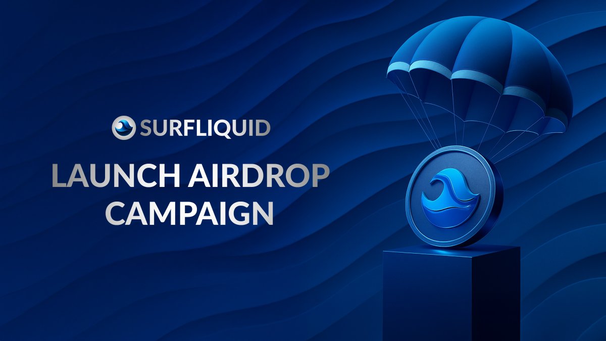 Surf_Liquid's tweet image. Launch Airdrop Campaign: 525,000 $SURF Up for Grabs!

We’re giving away 2.5% of the total $SURF token supply (from the team’s allocation) as an airdrop to our early users.

Here’s how it works:
→ The more you invest through the Surf agent, the more $SURF allocation you’ll…
