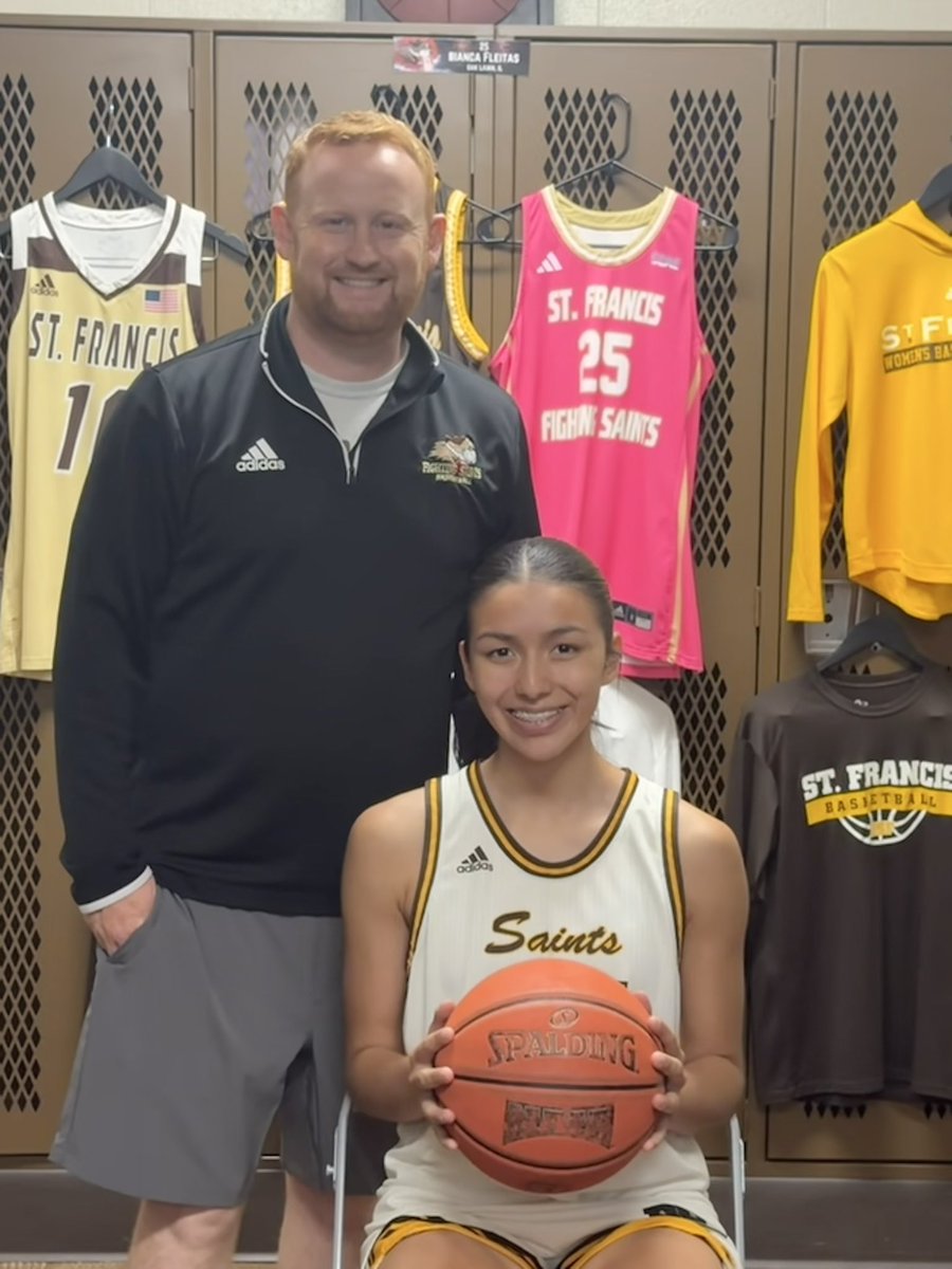 Bianca Fleitas (@biancaafleitas) on Twitter photo I’m blessed and grateful to announce that I’ve received an offer from the University of St. Francis! Thank you to the coaching staff for this opportunity.
<a href="/USFWBBHoops/">USF Women's Hoops</a> <a href="/coachMcGintyWBB/">John McGinty</a> I’m blessed and grateful to announce that I’ve received an offer from the University of St. Francis! Thank you to the coaching staff for this opportunity.
<a href="/USFWBBHoops/">USF Women's Hoops</a> <a href="/coachMcGintyWBB/">John McGinty</a>