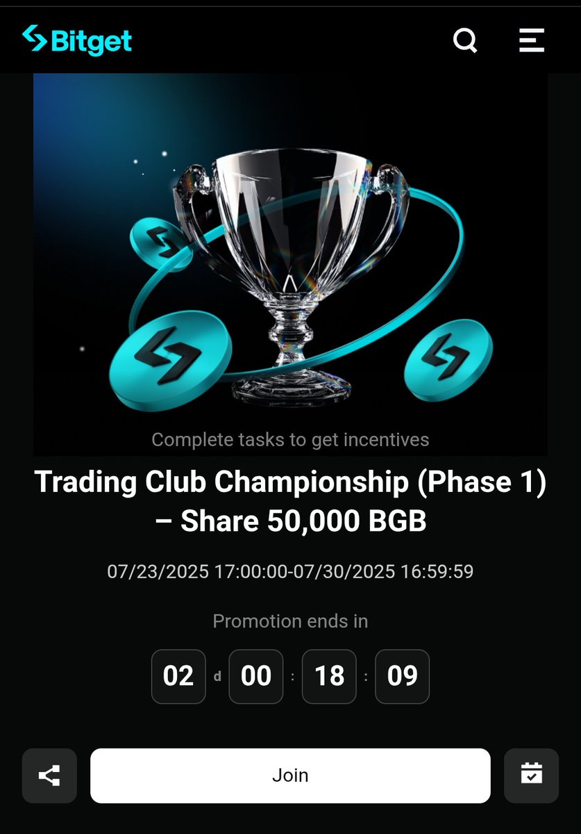 AbjaFCB's tweet image. If you know me, you know I love challenges and for this one I could win like $2.5k, or at least $250🌚

This is a Bitget trading club competition.

This isn&apos;t like onchain tho, it&apos;s spot trading.

Should I participate?🌚 If so, should I aim for $2.5k (harder and more expensive)…