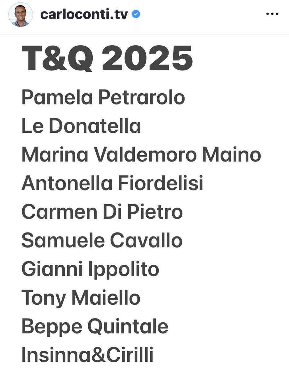 ho molte domande in merito e una sola certezza: mia nonna la odierà e la insulterà