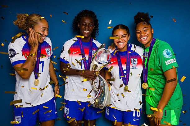 This image right here. Is how you inspire little girls who can now say they’ve seen people just like them winning major trophies. They can have role models who look like them and know they have every bit of a reason to push to get there as the next person.