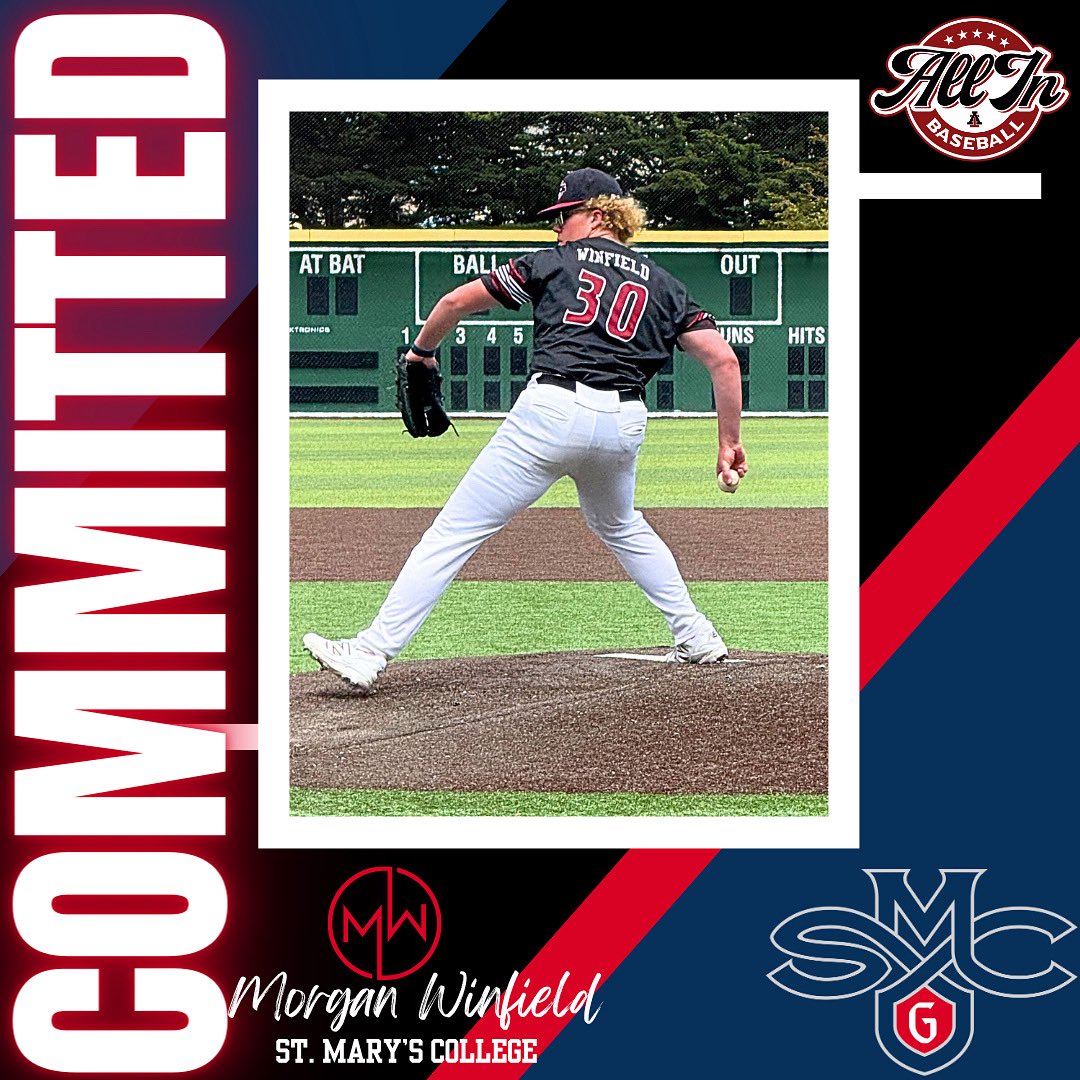 All In Baseball (@_allinbaseball) on Twitter photo Congratulations to Morgan Winfield on his commitment to <a href="/SMC_Baseball/">Saint Mary's Baseball</a>! Outstanding fit for Big Mo! Gaels got a good one. Congratulations to Morgan Winfield on his commitment to <a href="/SMC_Baseball/">Saint Mary's Baseball</a>! Outstanding fit for Big Mo! Gaels got a good one.
