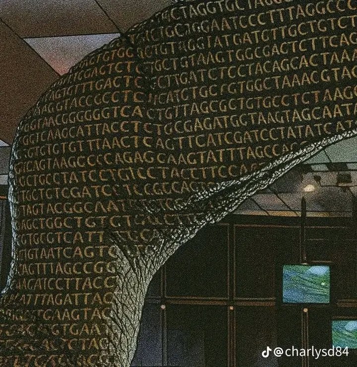 Pinguterra's tweet image. Dato Curioso de Jurassic Park, cuando los raptores se arrastran por los ductos de ventilación proyectan las primeras letras de las cuatro bases del ADN en el dinosaurio (ACGT)
Adenina (A), Citosina (C), Guanina (G) y Timina (T
Buenos dias Banda